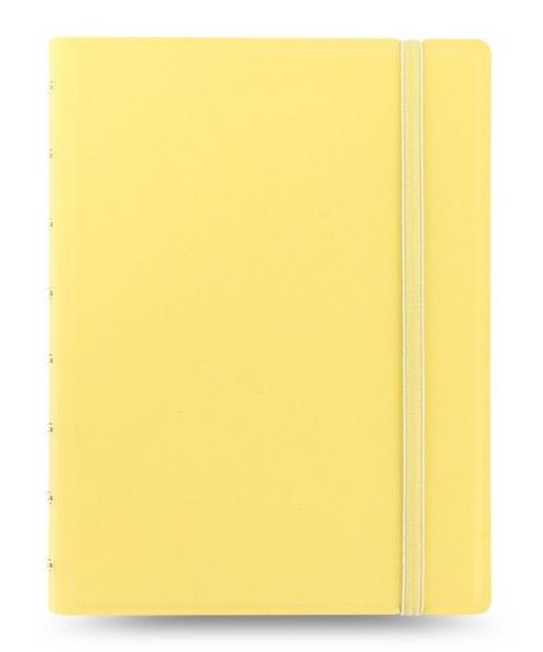 Notebook fILOFAX CLASSIC Pastels A5 blok w linie, pastolowy żółty-3039836