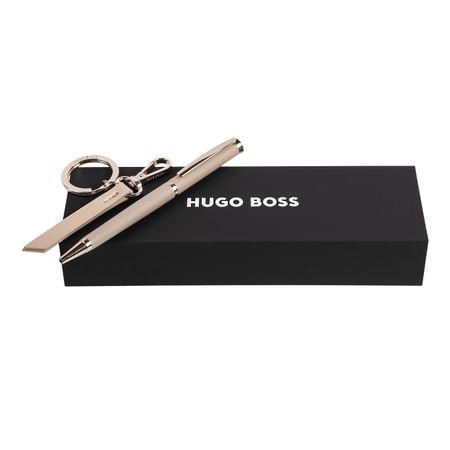 Zestaw upominkowy HUGO BOSS długopis i brelok - HAK311X + HSC3114X-2982277