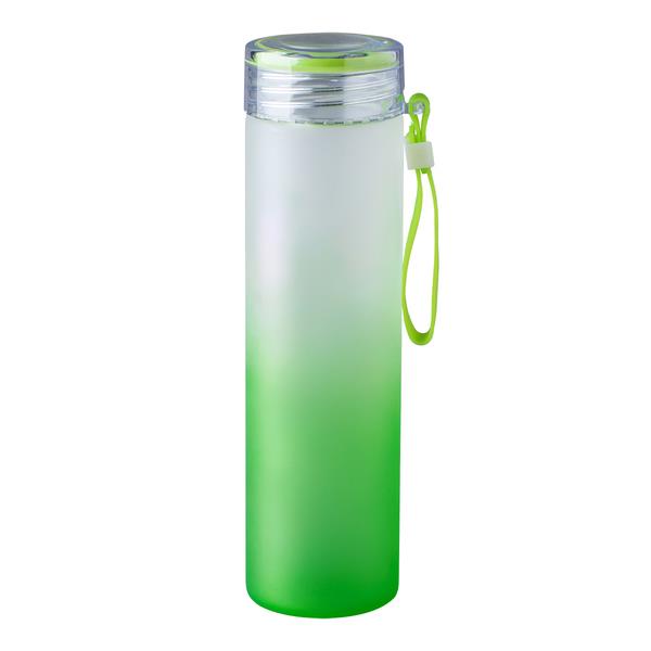 Butelka szklana Invigorate 400 ml, zielony-1622956