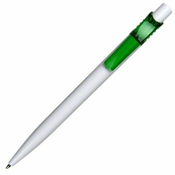 Długopis Easy, zielony/biały-2010260