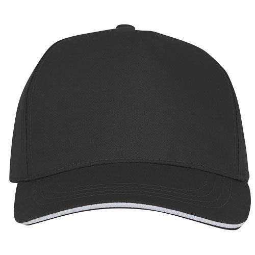 rozowy, 5-panelowa czapka CETO-2327449