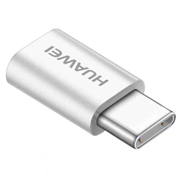 Huawei AP52 adapter przejściówka ze złącza Micro USB na USB Typ-C 5V 2A biały (04071259)-2139739