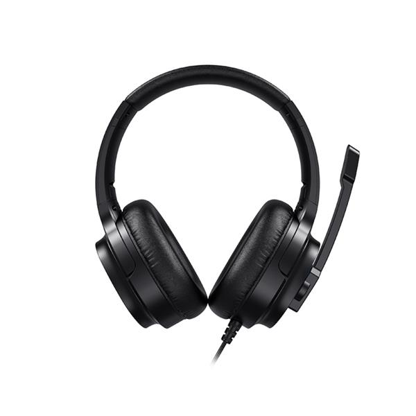 HAVIT słuchawki przewodowe H213U nauszne z mikrofonem czarne-2986754