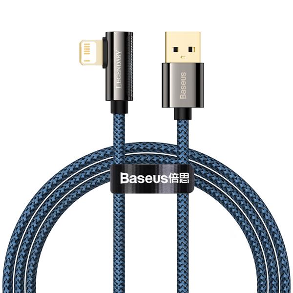 Baseus kabel Legend USB - Lightning 1,0m 2,4A niebieski-2101360