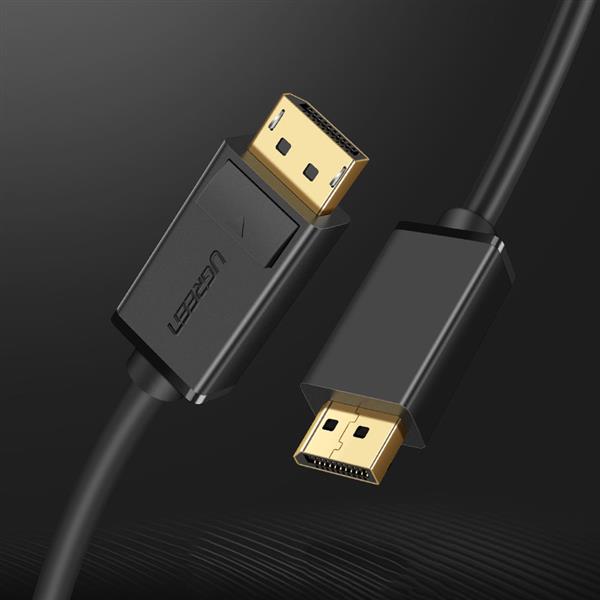 Ugreen kabel przewód DisplayPort 1.2 4K 2 m czarny (DP102 10211)-2169682