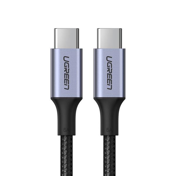 Ugreen kabel przewód USB Typ C - USB Typ C Power Delivery 100W Quick Charge FCP 5A 3m szary (90120 US316)-2240019
