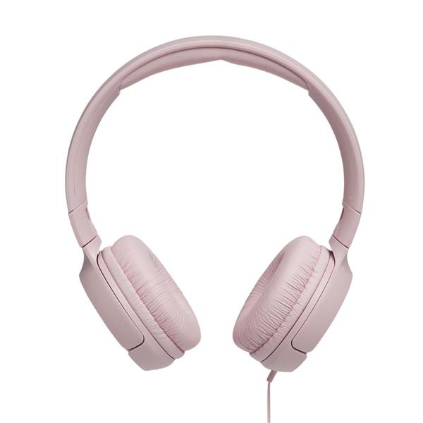 JBL słuchawki przewodowe nauszne T500 różowe-1577588