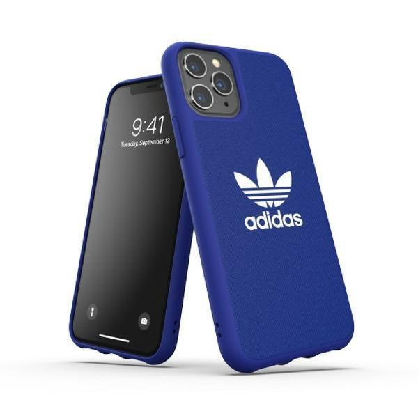 Etui Adidas Moulded Case CANVAS na iPhone 11 Pro blue/niebieski 36346-2284175