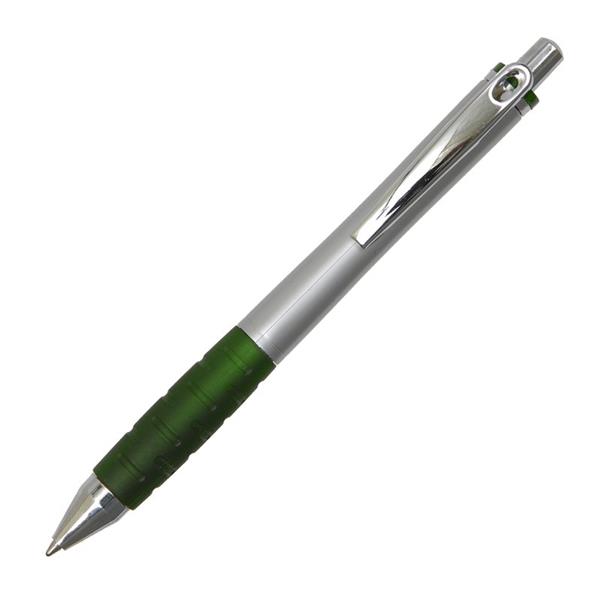 Długopis Argenteo, zielony/srebrny-544260