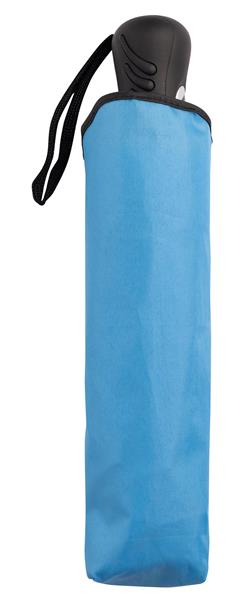 Automatyczny, wiatroodporny, kieszonkowy parasol BORA, błękitny-2942202