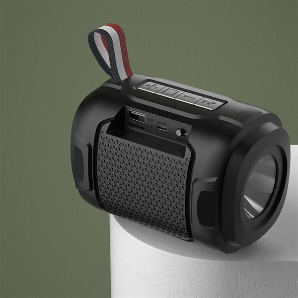 Dudao głośnik bezprzewodowy Bluetooth 5.0 3W 500mAh czarny (Y1S-black)-2253990