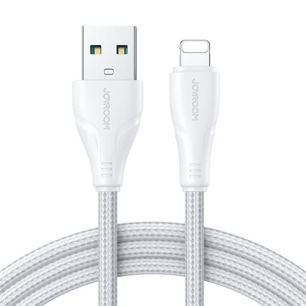 Joyroom kabel USB - Lightning 2.4A Surpass Series 3 m biały (S-UL012A11)-2967746