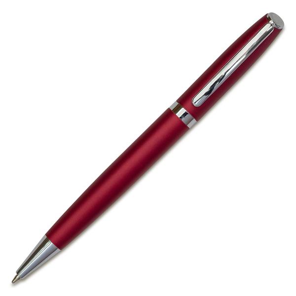 Długopis aluminiowy Trail, bordowy-2650978