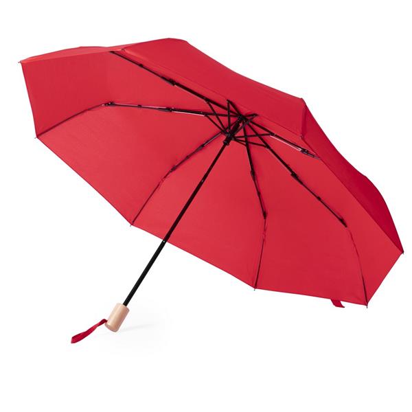 Wiatroodporny parasol manualny RPET, składany-1984287