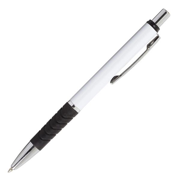 Długopis Andante, biały/czarny-546356