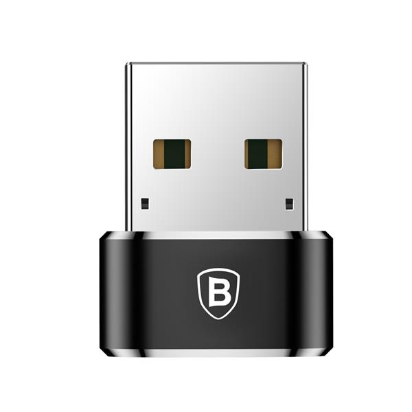 Baseus adapter przejściówka ze złącza USB Type-C na USB czarny (CAAOTG-01)-2138699