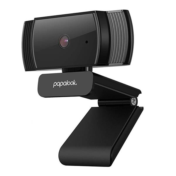 Papalook kamera internetowa Full HD 1080p z mikrofonem na laptopa monitor komputer czarny (AF925)-2194944