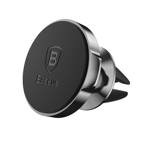 Baseus Small Ears Series magnetyczny uchwyt samochodowy na nawiew kratkę wentylacyjną czarny (SUER-A01)-2138530