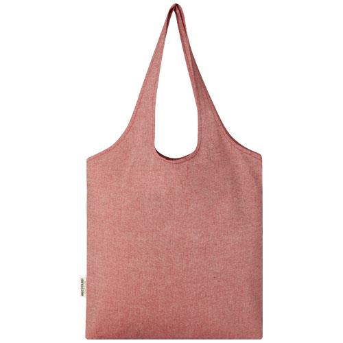 Pheebs modna torba na zakupy o pojemności 7 l z bawełny z recyklingu o gramaturze 150 g/m2-2372566