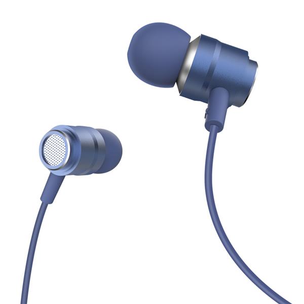 XO Słuchawki przewodowe EP6 jack 3,5mm niebieskie-1580939