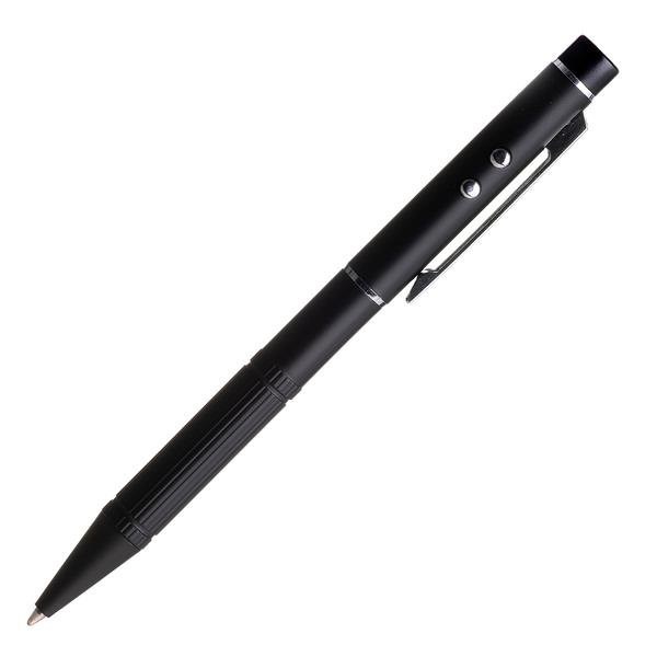 Długopis ze wskaźnikiem laserowym Stellar, czarny-1632000