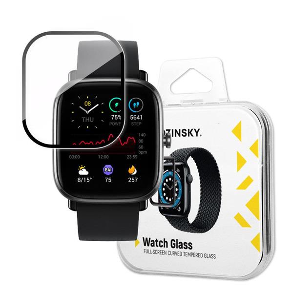 Wozinsky Watch Glass hybrydowe szkło do Xiaomi Amazfit GTS 2 Mini czarny-2395488