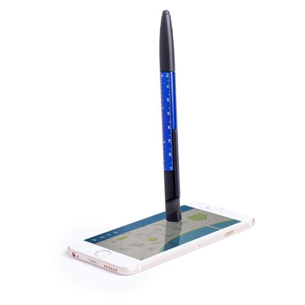Długopis wielofunkcyjny, czyścik do ekranu, linijka, stojak na telefon, touch pen, śrubokręty-702183