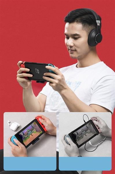 Baseus GAMO BA05 transmiter Bluetooth USB Typ C do konsoli Nintendo Switch czarny (NGBA05-01)-2160526