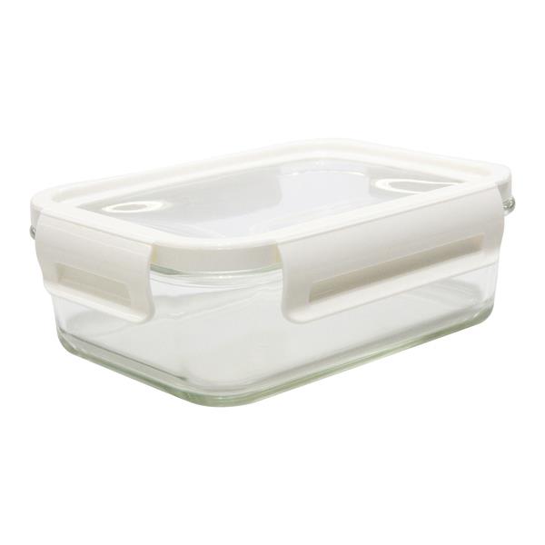 Lunch box Delect 900 ml, biały/transparentny-2015300
