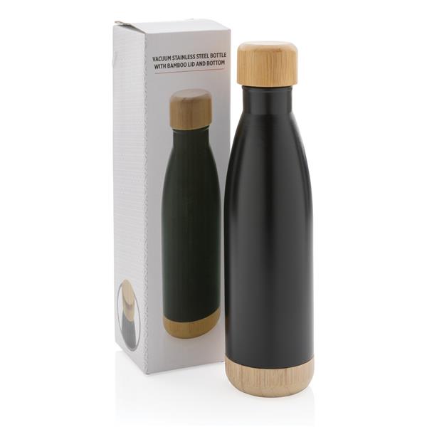 Butelka termiczna 700 ml, bambusowy element-2350191