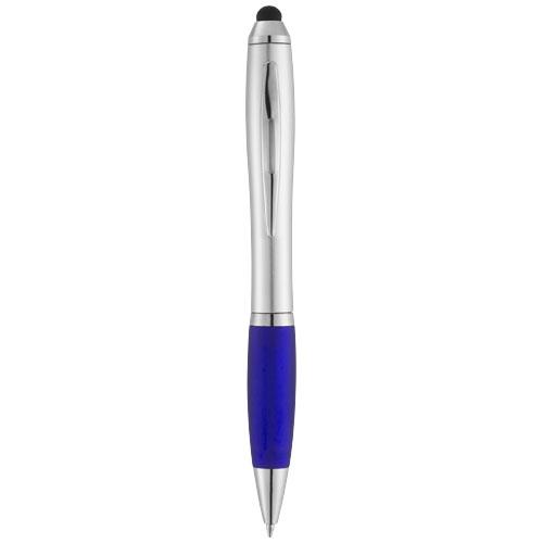 Długopis ze stylusem i kolorowym uchwytem Nash-2310226