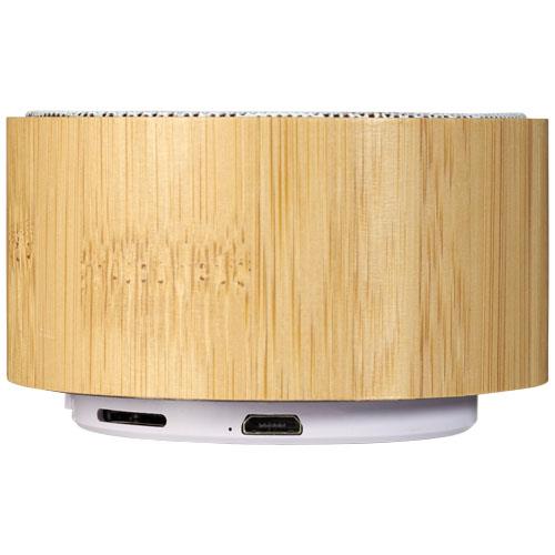 Bambusowy głośnik Cosmos z funkcją Bluetooth®-2314236