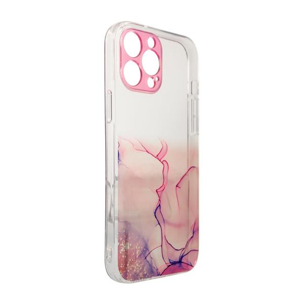 Marble Case etui do Samsung Galaxy A52s 5G / A52 5G / A52 4G żelowy pokrowiec marmur różowy-2399041