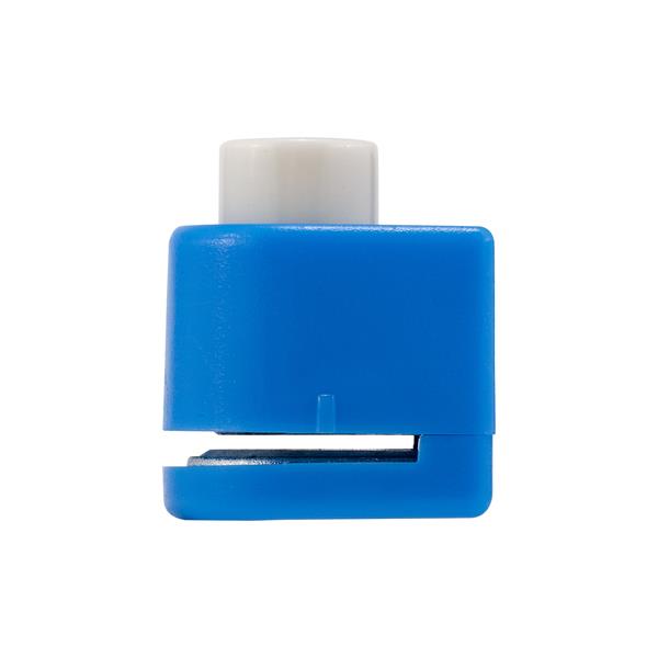Zestaw dziurkaczy z nożyczkami Fun-design, niebieski-2013848