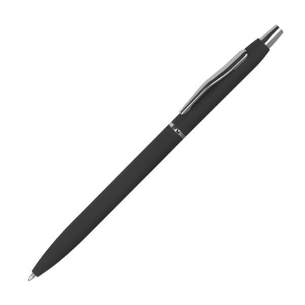 Długopis metalowy, gumowany-2366026