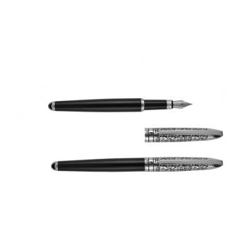 Zestaw piśmienny długopis i pióro wieczne JACQUES Pierre Cardin-1698413