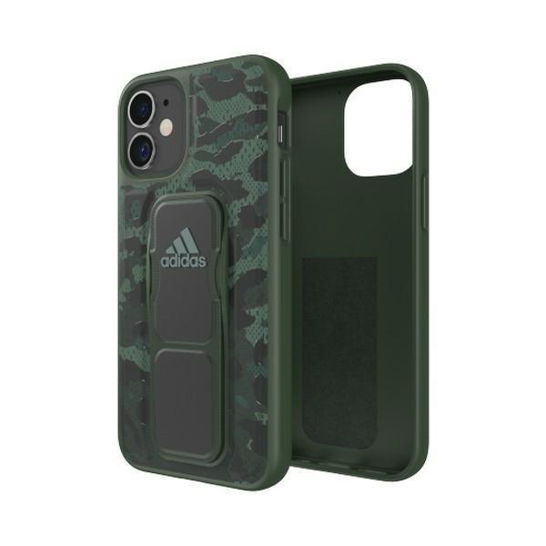 Adidas SP Grip Case Leopard iPhone 12 Mini green/zielony 43719-2284697