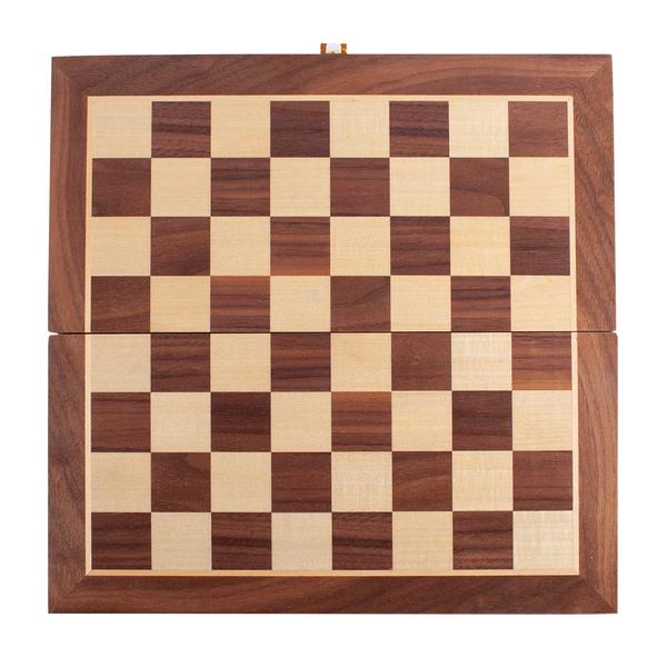Drewniane szachy, brązowy-1531305