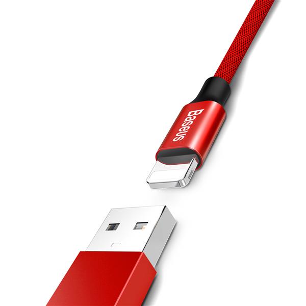 Baseus kabel Yiven USB - Lightning 1,2 m 2A czerwony-2044403