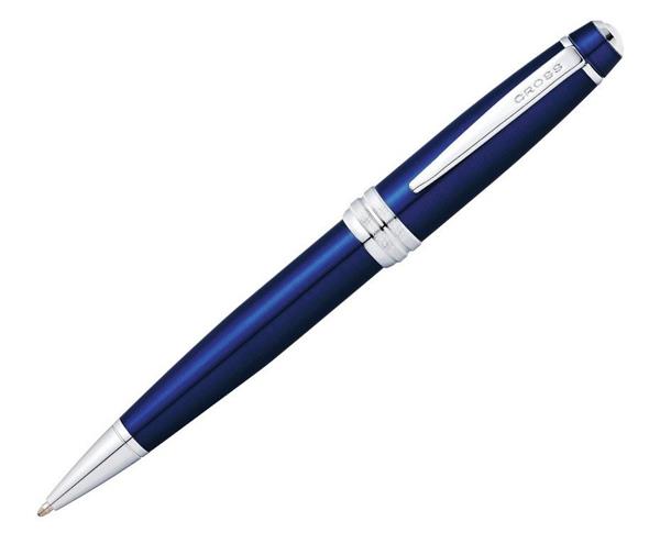 Długopis Cross Bailey niebieski, elementy chromowane-3039885