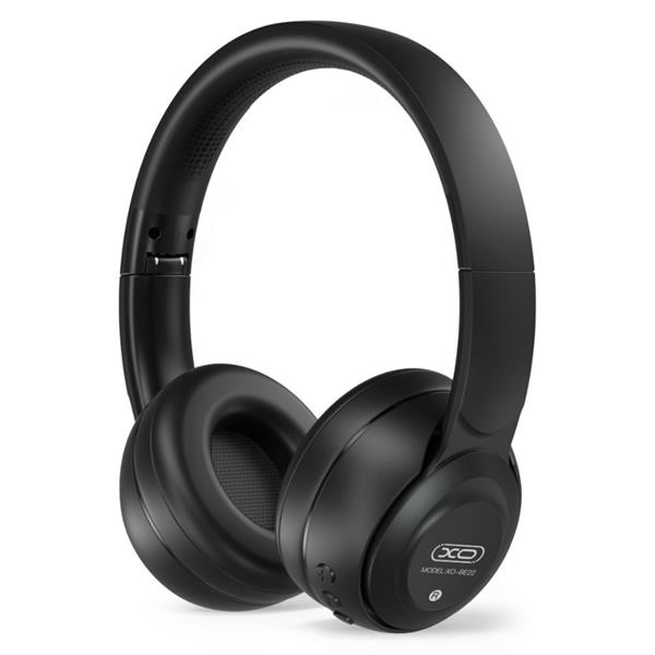 XO Słuchawki Bluetooth BE22 czarne nauszne-2091899