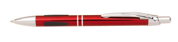 Aluminiowy długopis LUCERNE, czerwony-2306869