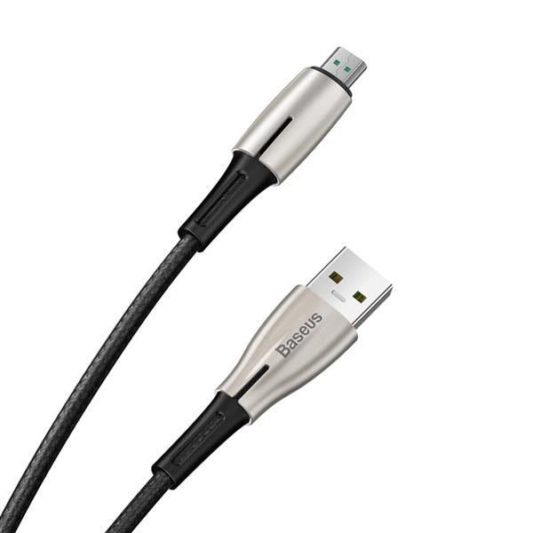 Baseus kabel Waterdrop USB - microUSB 1,0 m 4A czarny-2113782