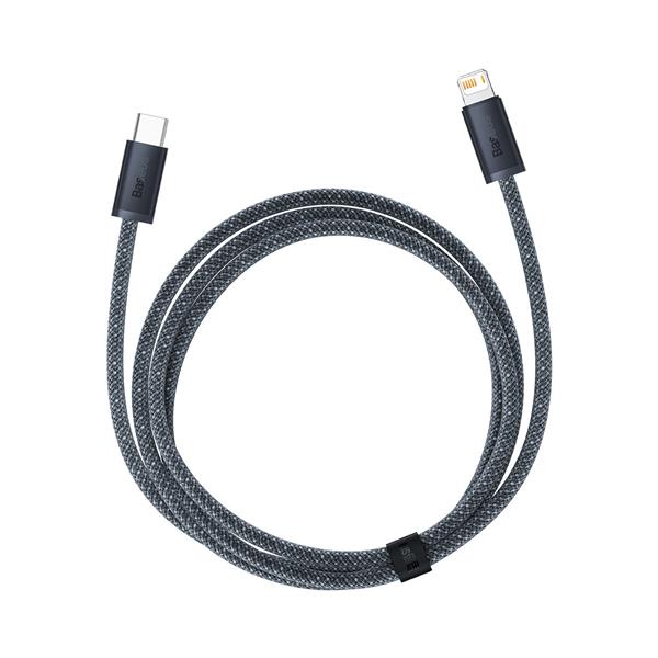 Baseus kabel do iPhone USB Typ C - Lightning 1m, Power Delivery 20W szary (CALD000016)-2281142
