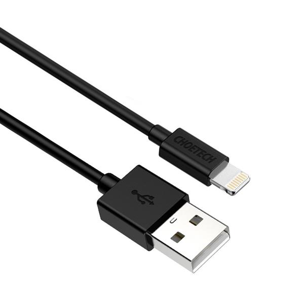 Choetech kabel przewód MFI USB - Lightning 1,2m biały (IP0026 white)-2218447