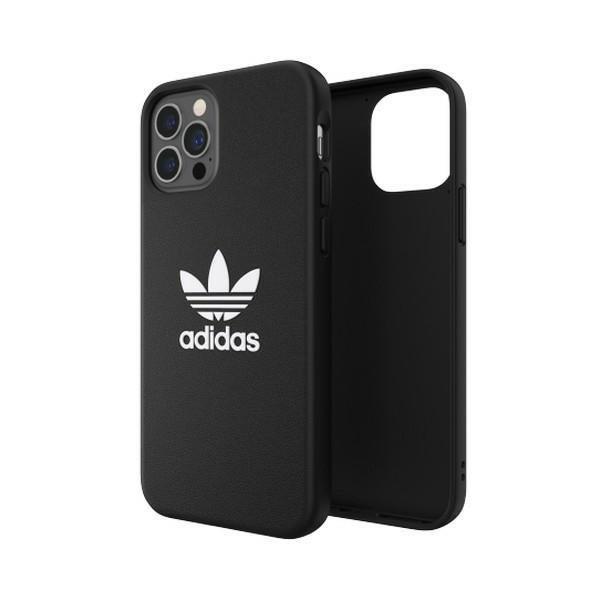 Etui Adidas OR Moulded Case BASIC na iPhone 12/ 12 Pro czarno biały 42215-2284266