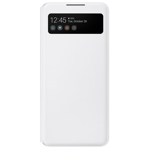 Samsung Smart S View Cover futerał etui z inteligentną klapką Samsung Galaxy A42 5G biały (EF-EA426PWEGEE)-2168491