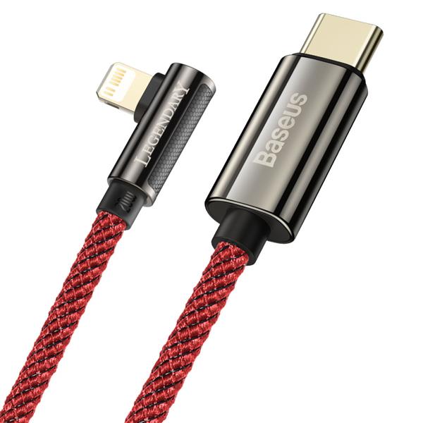 Baseus kabel Legend PD USB-C - Lightning 1,0m 20W czerwony-2059367