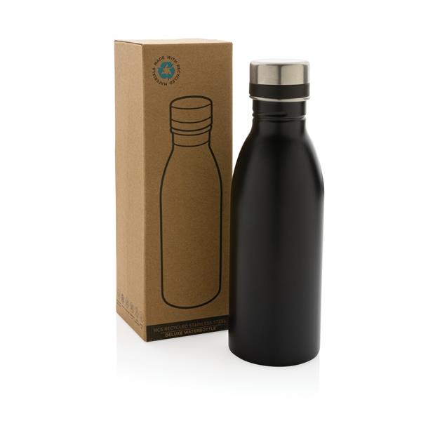 Butelka sportowa 500 ml ze stali nierdzewnej z recyklingu-3044081