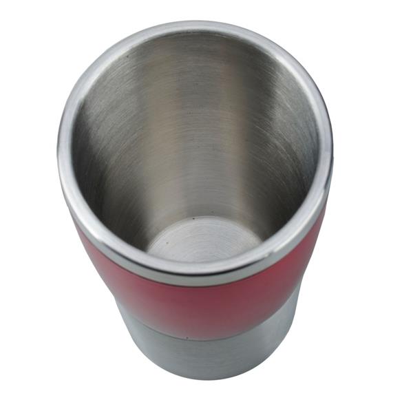 Kubek izotermiczny Resolute 380 ml, czerwony/srebrny-545321
